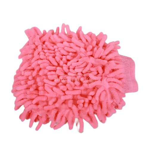Microfiber Mitt Cloth Pink