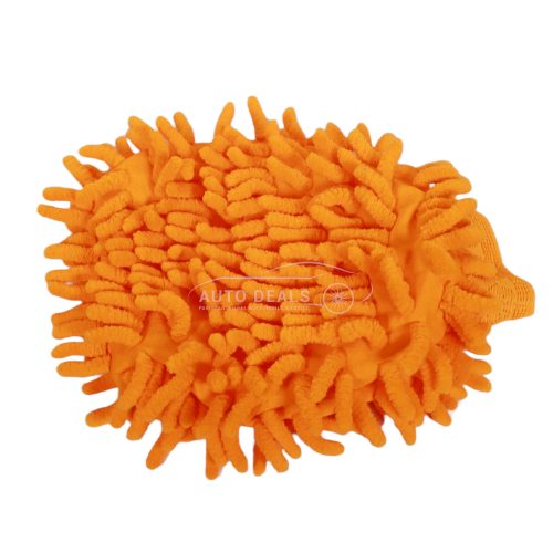 Microfiber Mitt Cloth Orange