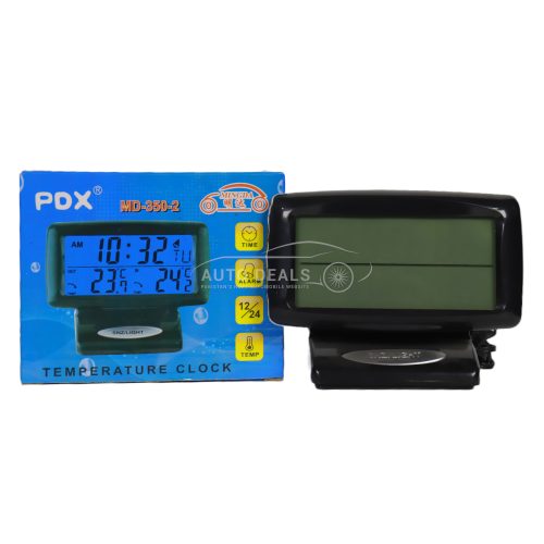 PDX Digital LED Clock With Temperature