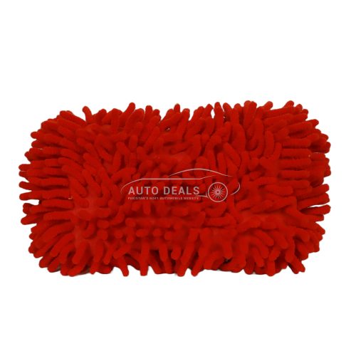 Microfiber Noodle Hair Duster Sponge – Red